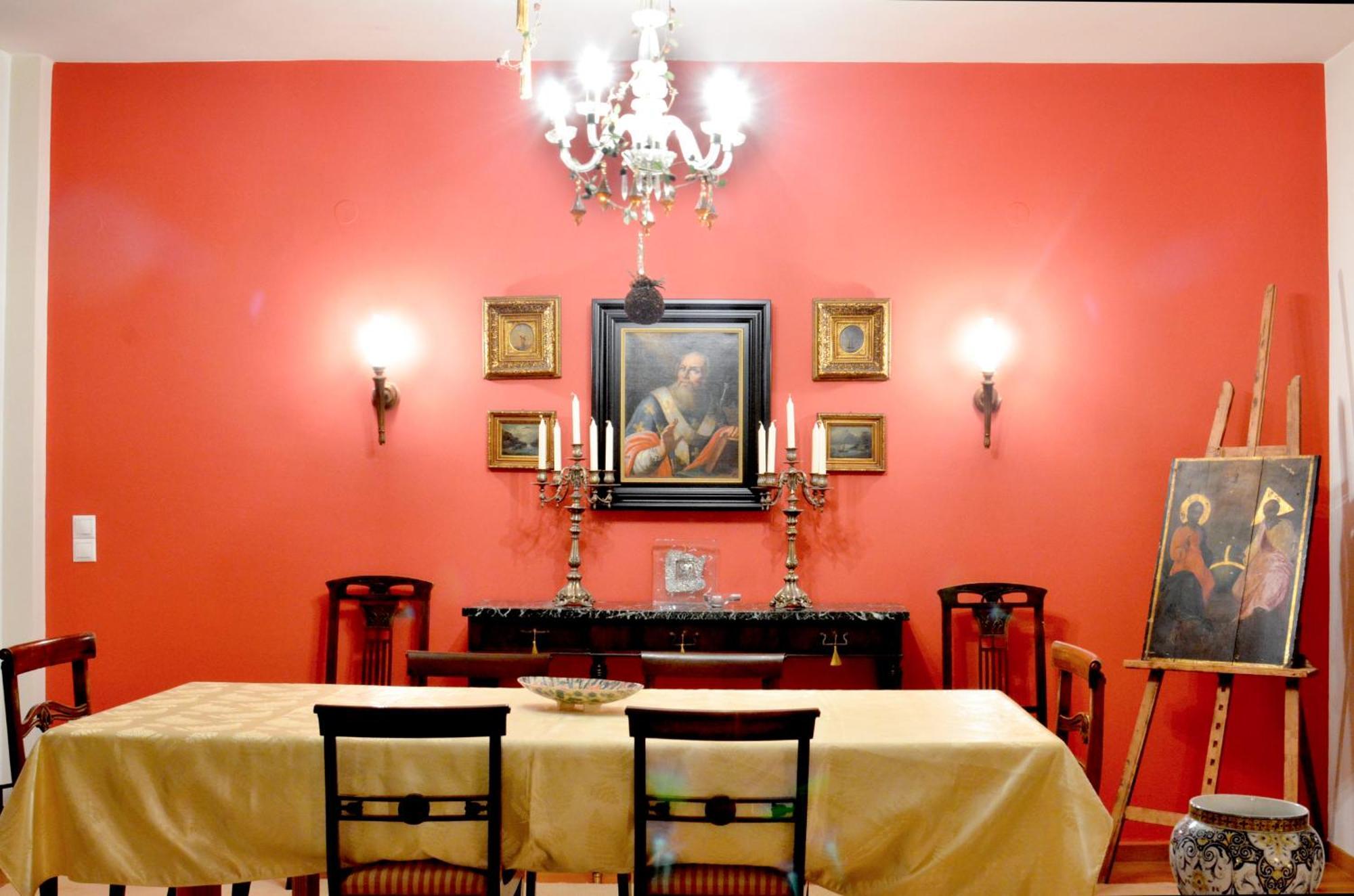 Elegant Stone Mansion In Historic Mystras Lejlighed Eksteriør billede